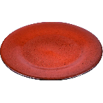 Тарелка «Млечный путь оранжевый»; фарфор; D=200мм, H=20мм; оранжев., черный Борисовская Керамика ФРФ88802059
