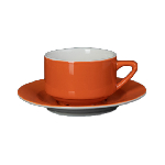 Чайная пара Gusto 250мл, оранжевый Corone 7925/7927