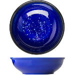 Салатник «Нептун»; фарфор; D=210мм; синий Lilien Austria QCO14211.001