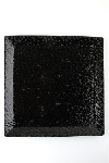 Тарелка квадратная BLACK MOSS фарфор, 270 мм, h 17 мм, черный Porland 188727 BLACK MOSS