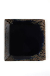 Тарелка квадратная ROOT RUSTY фарфор, 180x180 мм, h 12 мм, синий Porland 188719 ROOT RUSTY