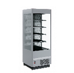 Горка холодильная Полюс FC 20-08 VM 0,7-2 9006-9005 (CARBOMA CUBE 1930/875 вхсп-0,7) серый/черный