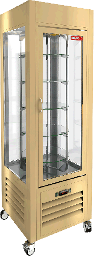 Витрина кондитерская HICOLD VRC 350 R Beige