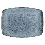 Тарелка прямоугольная FROST фарфор, l 320 мм, синий Porland 118432 FROST