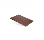 Доска разделочная прямоугольная, 500х350 h=15мм., пластик, цвет коричневый, GERUS CB503515BR