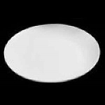 Тарелка овальная 250 мм., без борта, фарфор, молочно-белый, SandStone Porcelain S0061