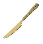 Нож столовый «Палас Мартелато»; сталь нерж.; золотой  Pintinox 1TG000L3