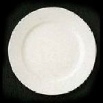 Тарелка круглая 250 мм., с бортом , фарфор, молочно-белый, SandStone Porcelain S0006