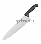 Нож поварской «Проотель» сталь нерж.,пластик; L=43.5/28.5,B=6.5см; металлич.,черный Prohotel AS00301-06Bl
