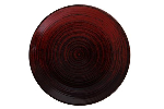 Тарелка мелкая без борта RED фарфор, d 170 мм, h 45 мм, красный Porland 187617 LYKKE RED