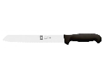 Нож для хлеба 200/340 мм. черный с волн. кромкой PRACTICA Icel /1/