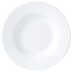 Блюдо круглое глубокое «Симплисити Вайт»; фарфор; 450мл; D=270,H=35мм; белый Steelite 1101 0314
