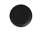 Тарелка NeoFusion Volcano круглая "Coupe" D=150 мм., плоская, фарфор, черный RAK NFNNPR15BK