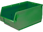 Ящик сплошной 500х310х250 мм, 38.75 л, зелёный Тара 12279