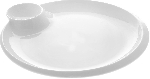 Блюдо круглое с соусником Teona d=300 мм. Wilmax /3/12/ 992581