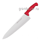 Нож поварской; сталь нерж.,пластик; L=30см; металлич.,красный Prohotel AS00301-06Red