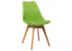 Деревянный стул Bonus green