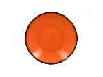 Тарелка глубокая Lea круглая "Coupe" D=230 мм., 690 мл, фарфор, оранжевый RAK LENNDP23OR