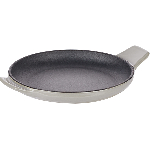 Сковорода д/подачи круглая; чугун; D=130, H=20мм; серый, черный Aps 88221