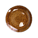 Тарелка Madeira без бортов 8'' 204мм, коричневый Tvist Ivory