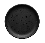 Тарелка б/полей "Оникс";керамика;D=150мм;черный Dymov 51436