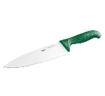 Нож поварской 200 мм зеленая ручка PADERNO 18000G20