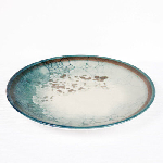Тарелка круглая d=170 мм., плоская, фарфор цвет лазурь комб., Lagoon R1341 Gural Porcelain GBSEO17DUR1341