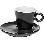 Набор пар кофейных «Элегант» 6 шт.; фарфор; 65мл; черный ET185340779 Tognana