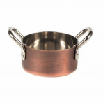 Кастрюля для подачи Antique Copper без крышки 70*40 мм, 150 мл, нержавейка, P.L. Proff Cuisine
