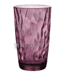 Хайбол «Даймонд» стекло; 470мл; D=85,H=144мм; фиолет. Bormioli Rocco 3.50270