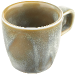 Чашка кофейная «Агава»; фарфор; 100мл; D=62, H=85мм; матовый, зелен. KunstWerk ZA0011-2.5-m