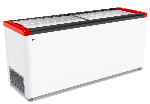 Морозильник горизонтальный FROSTOR FG 700 C ST красный (R290)