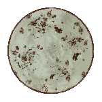 Тарелка RAK Porcelain Peppery круглая плоская 270 мм, серый цвет NNPR27PGY
