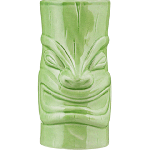 Стакан д/коктейлей «Тики»; керамика; 350мл; D=73,H=148мм; зелен. Mornsun MYH0407