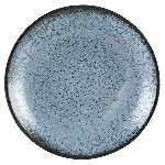 Тарелка плоская без рима FROST фарфор, d 300 мм, h 30 мм, синий Porland 187631 FROST