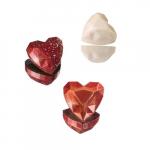 Форма для шоколада «Бриллиант сердце» на листе 275*175мм[24шт]; поликарбонат; H=15, L=33, B=33мм; проз Martellato MA1993