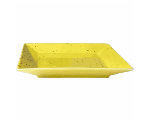 Тарелка квадратная "Буфет"; фарфор; L=150, B=150мм; желт. Langenthal LAS2215