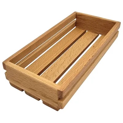 Подставка для мельниц для специй бук , H=50,L=250, B=120мм св. дерево PPwood F815O-00N