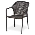 Плетеное стул из искусственного ротанга Y35-W2390 Brown
