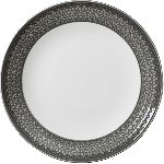 Тарелка «Бид Траффл Вош»; фарфор; D=285мм; белый, серый Steelite 1405 X0103