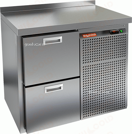 Стол холодильный HICOLD GN 2 BR2 TN