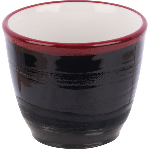 Стопка для саке; фарфор; 85мл; черный, красный Steelite 9238 C355