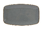 Тарелка для пиццы DARK GREY фарфор, 310x180 мм, h 25 мм, серый Seasons Porland 118331 темно-серый