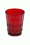 Стакан «Соланж»; стекло; 250мл; D=8,H=9.2см; красный Tognana A9557260022