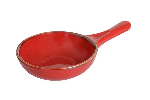 Сковорода RED фарфор, 350 мл, d 140 мм, h 44 мм, красный Seasons Porland 608214 красный
