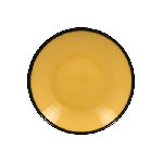 Тарелка глубокая Lea круглая "Coupe" D=230 мм., 690 мл, фарфор, желтый RAK LENNDP23NY