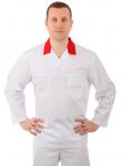 Куртка работника кухни мужская белая р.44