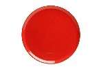 Тарелка для пиццы RED фарфор, d 320 мм, h 23 мм, красный Porland 162932 красный