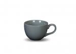 Чашка чайная Corone Colore 150 мл 75х60мм серая фарфор