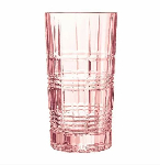 Стакан Хайбол "Даллас" розовый 380 мл, d=75 мм, h=150 мм, стекло Luminarc P9164
